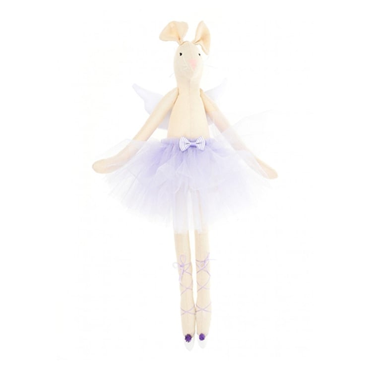 Mor Tül Elbiseli Fare Oyuncak