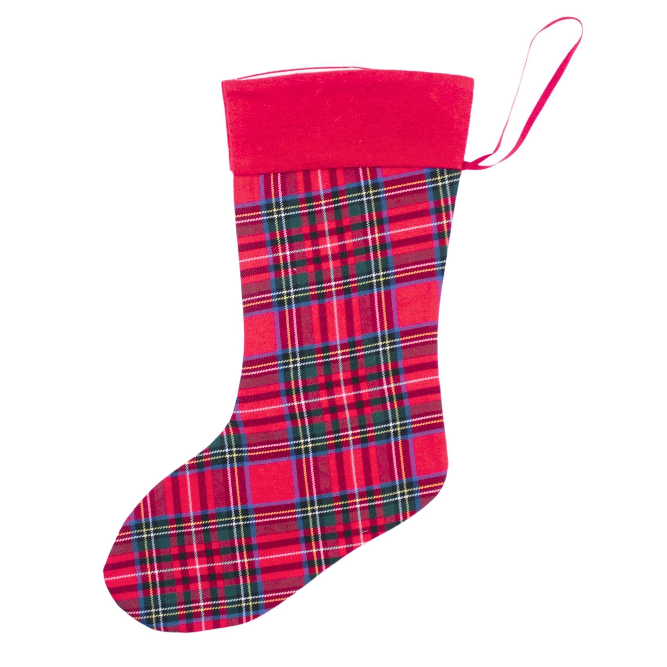 Noel Baba Nakışlı Hediye Çorabı