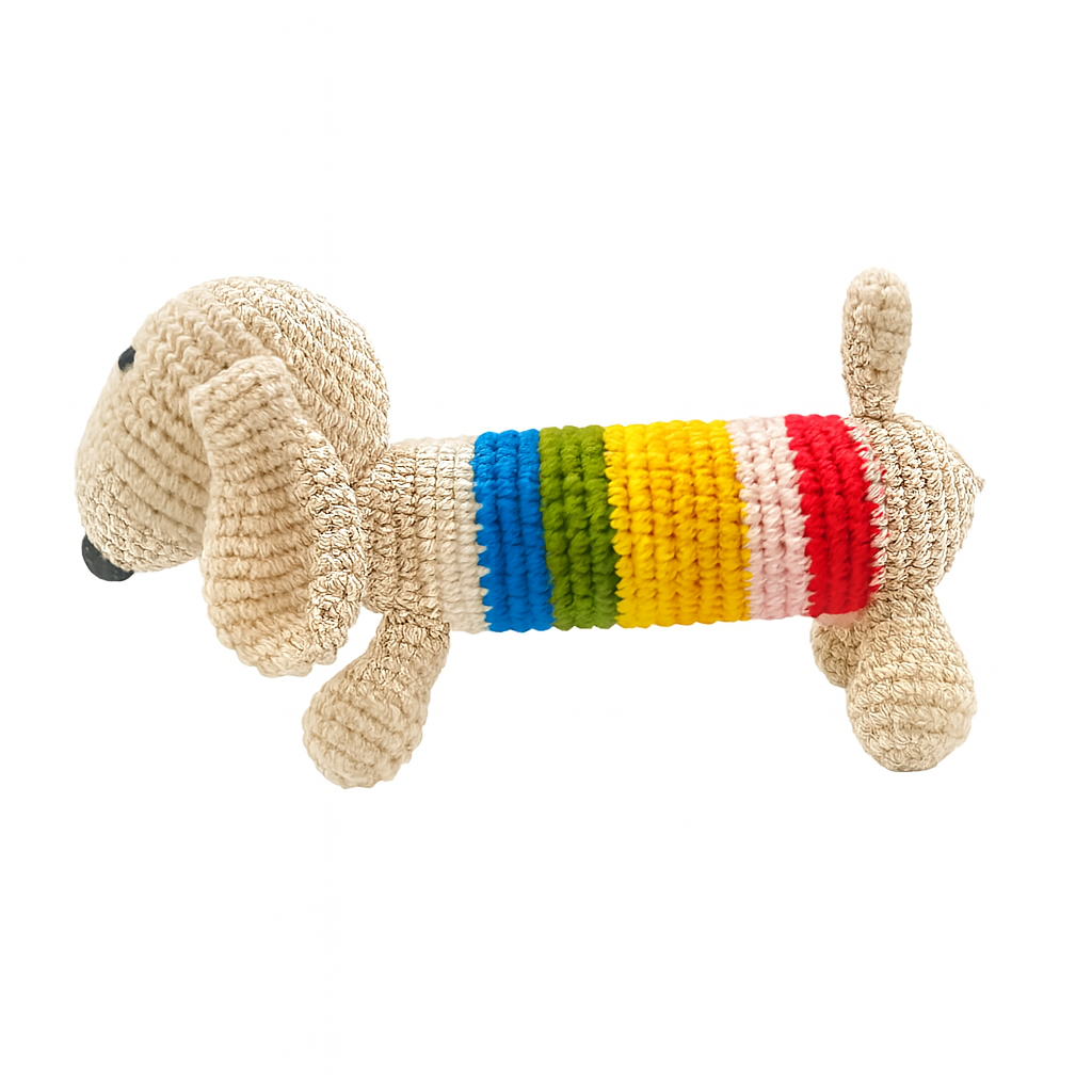 Örgü Köpek Oyuncak