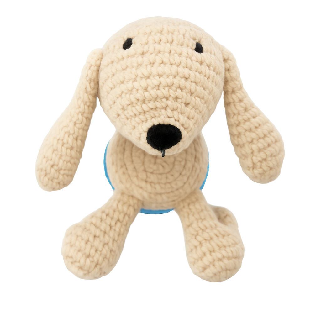 Örgü Köpek Oyuncak