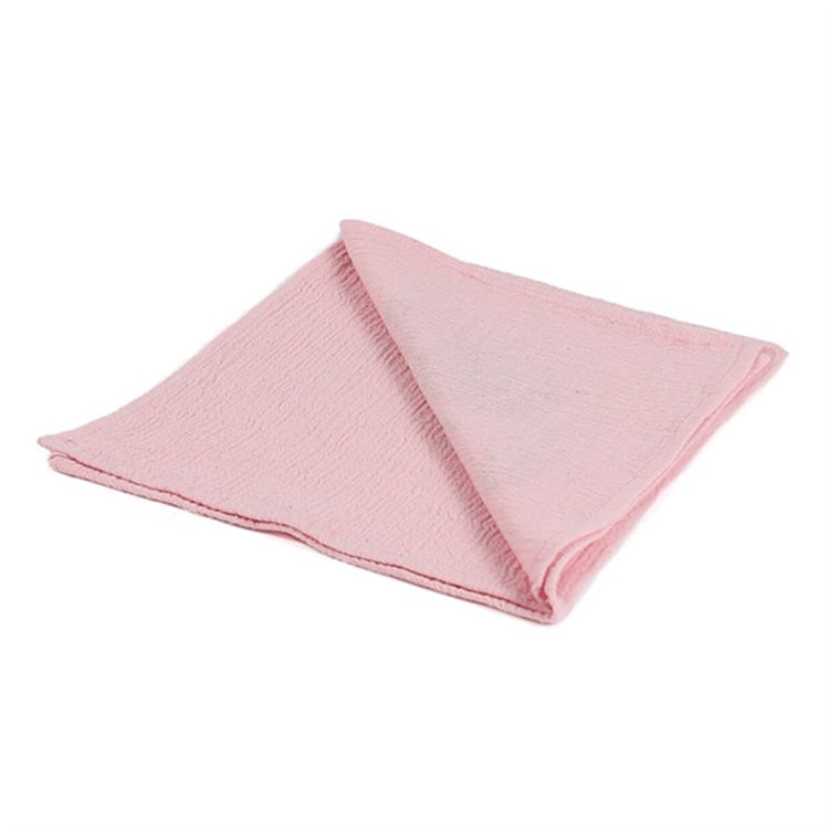 Pembe Çiçek Nakışlı Peçete