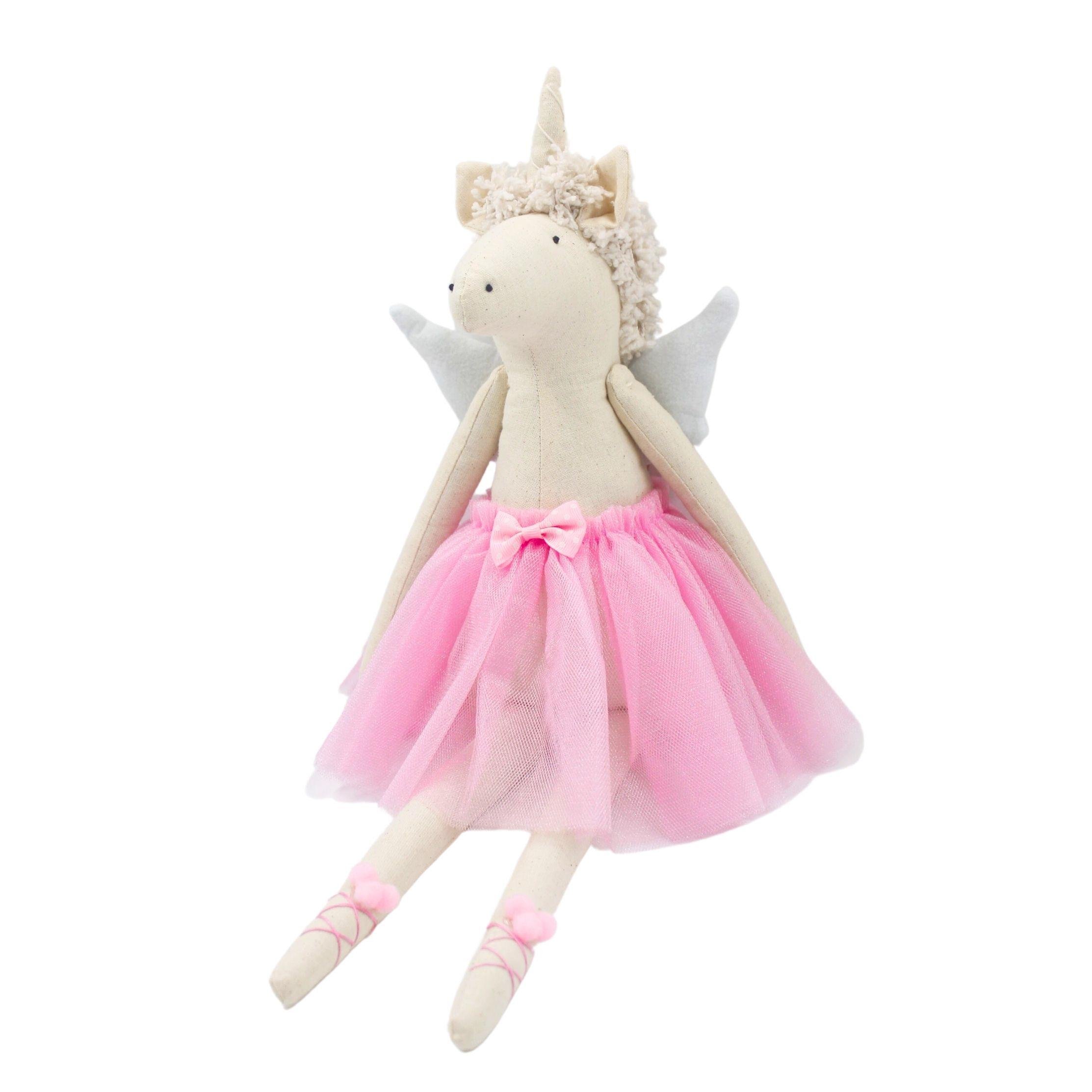 Pembe Tül Elbiseli Unicorn Oyuncak