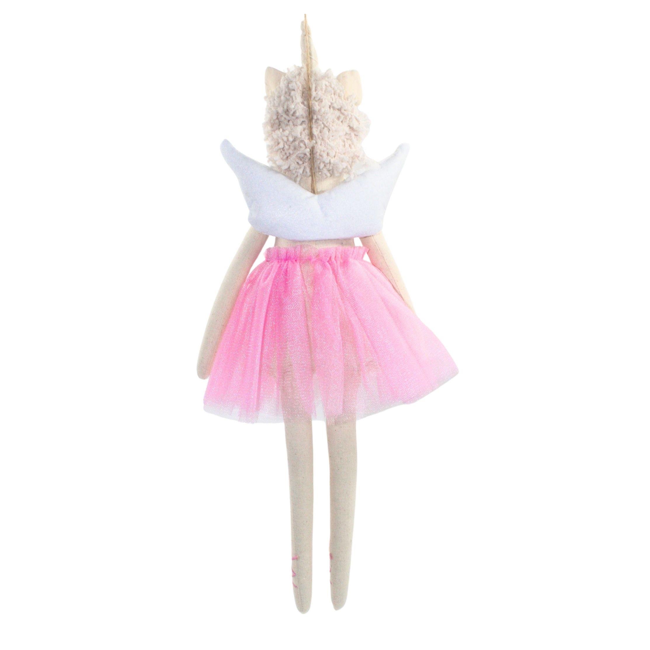 Pembe Tül Elbiseli Unicorn Oyuncak