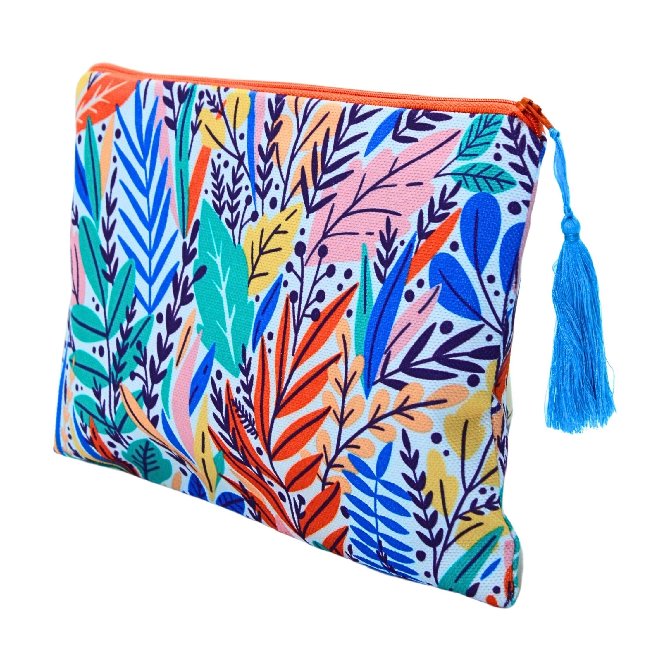 Renkli Yapraklı Clutch