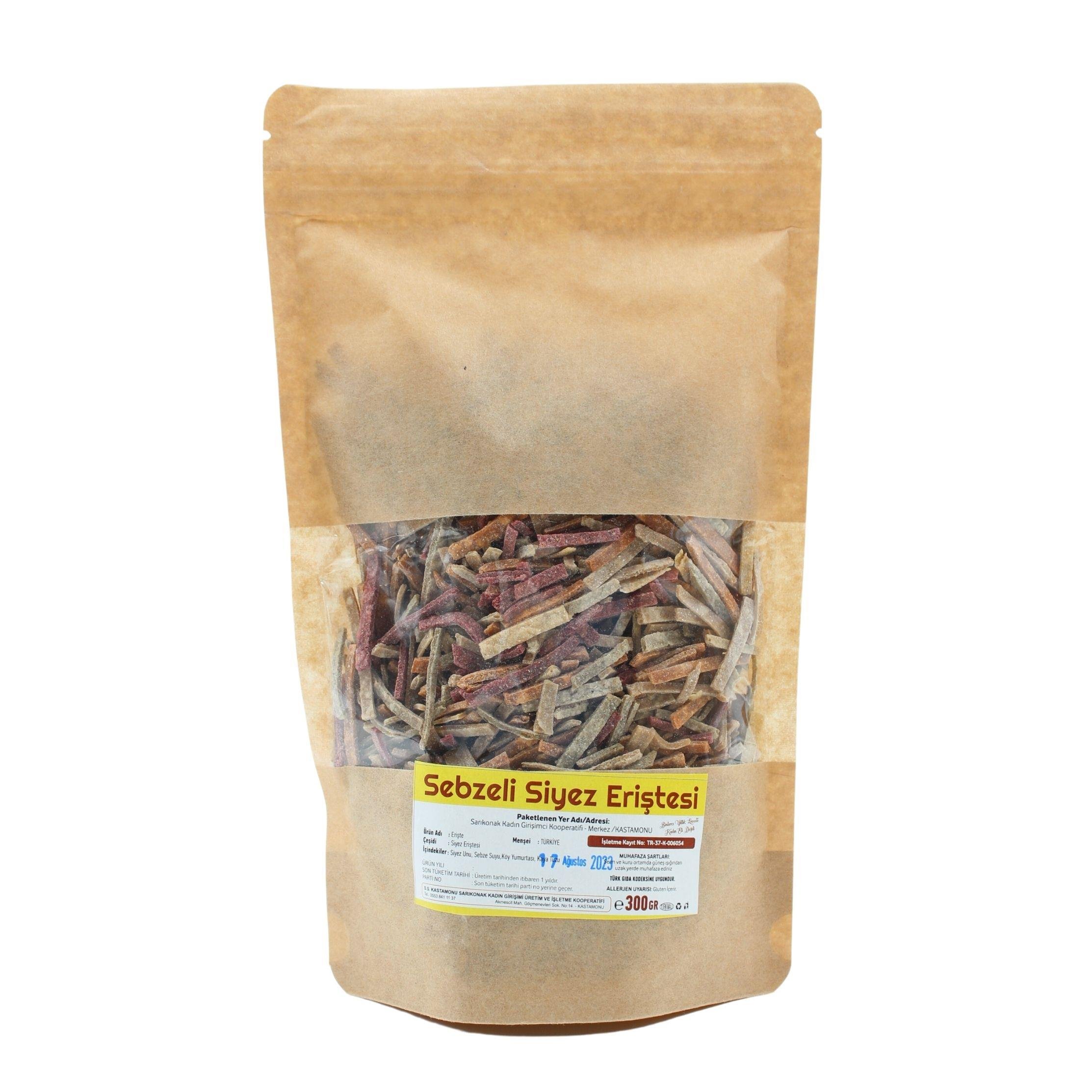 Sarı Konak Sebzeli Siyez Eriştesi 300 gr