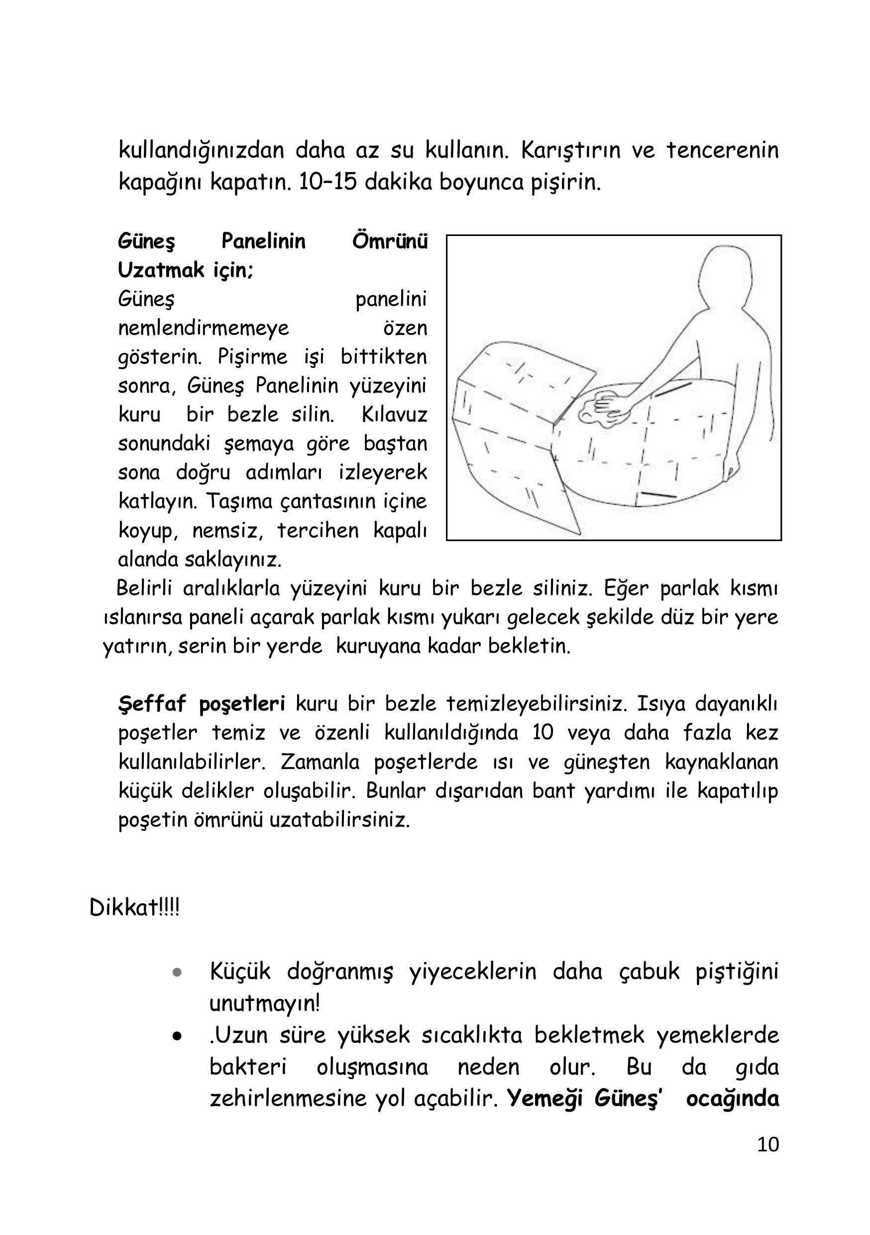 Şemsa Güneş Enerjisi ile Çalışan Güneş Ocağı