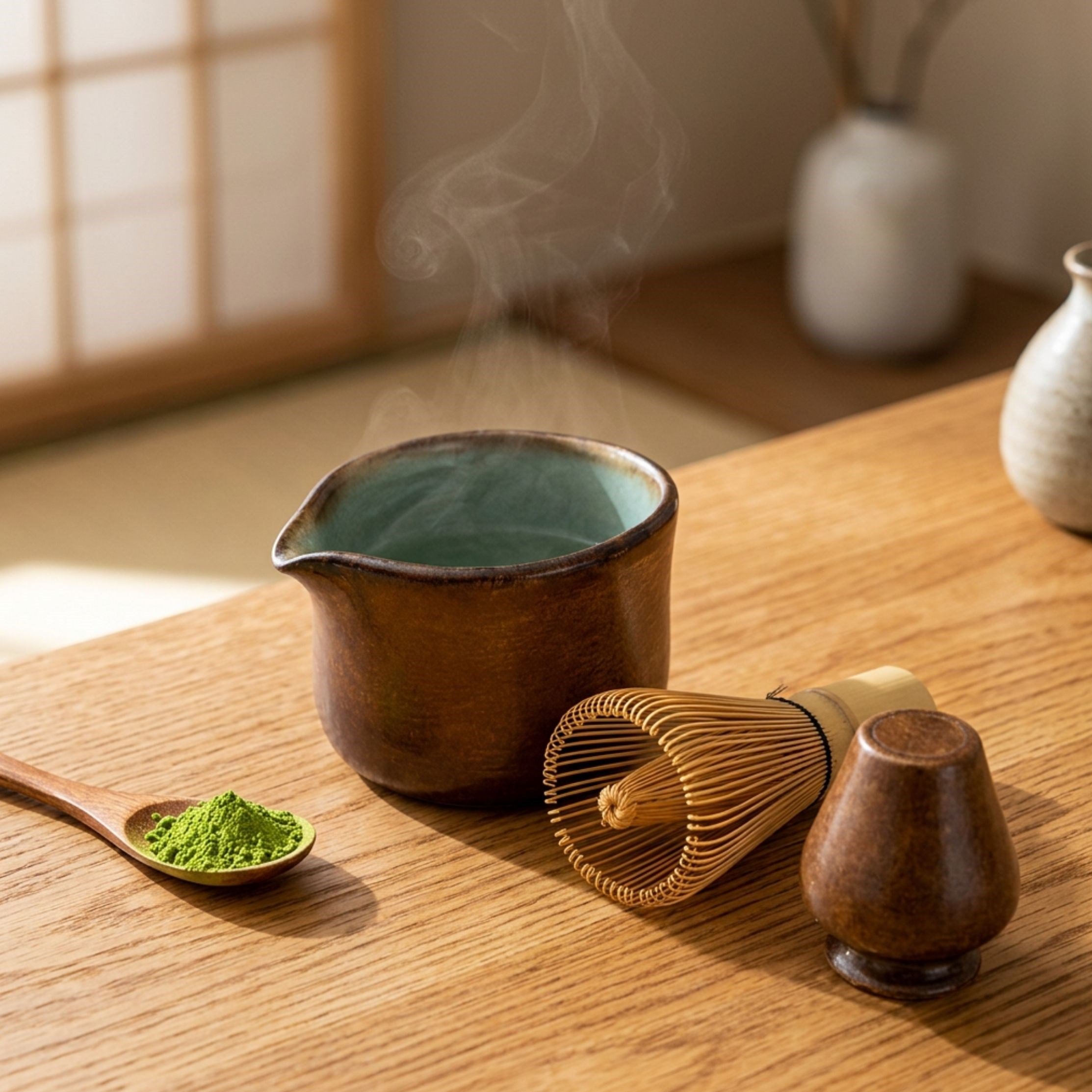 Seramik Matcha Çayı Seti