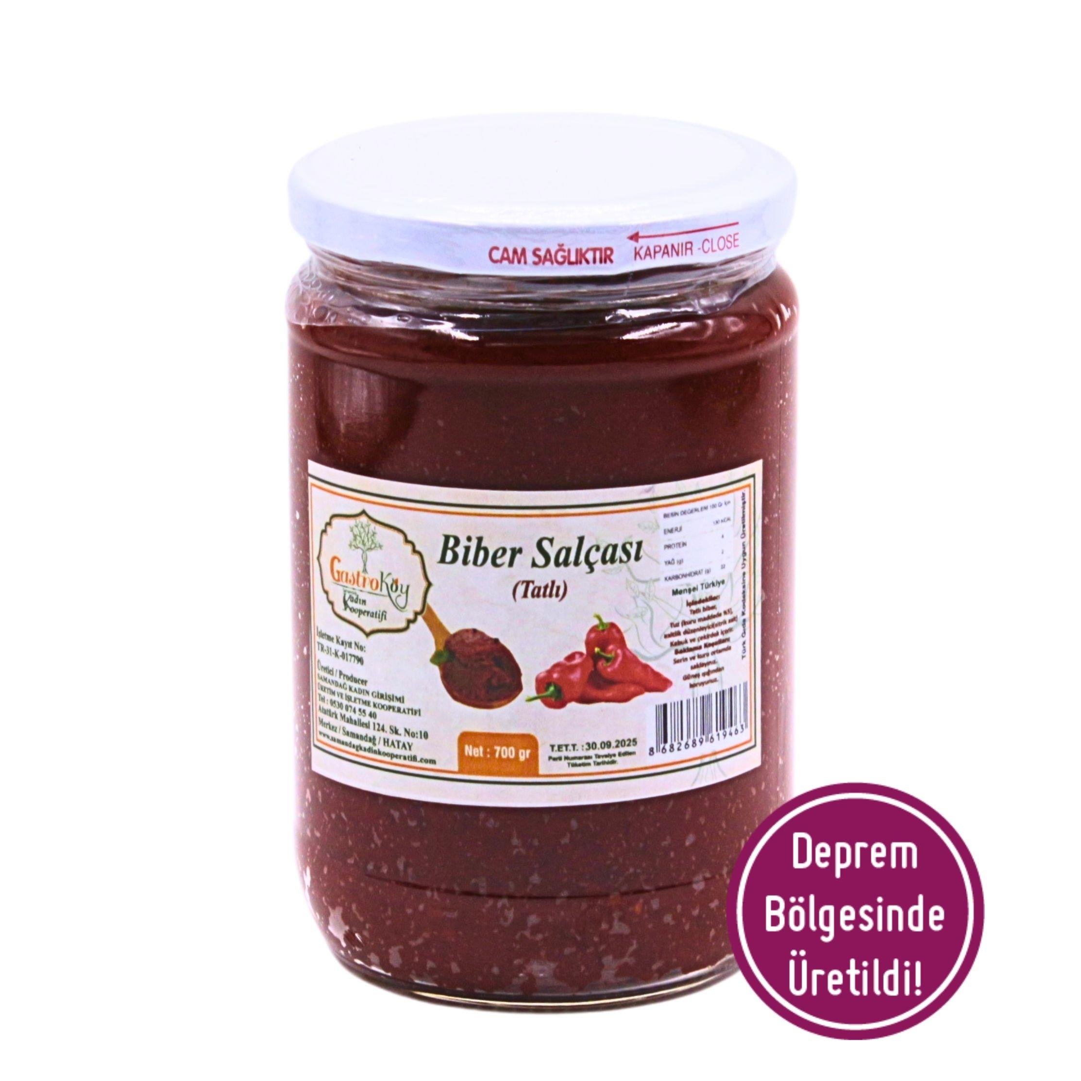 Tatlı Biber Salçası 700 G 