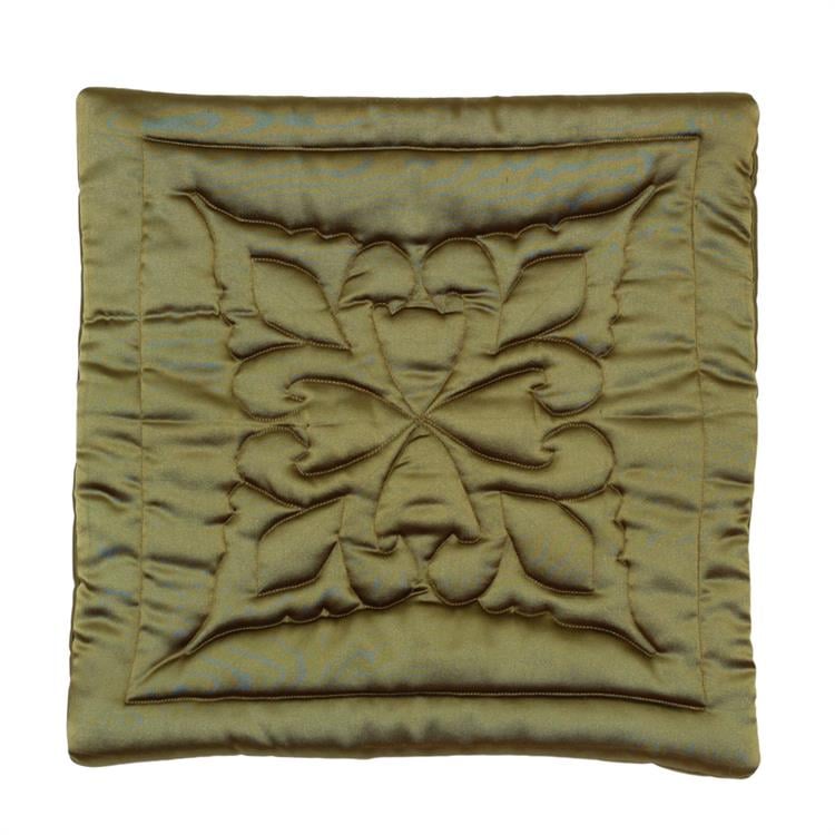 Yeşil Saten Yastık Kılıfı