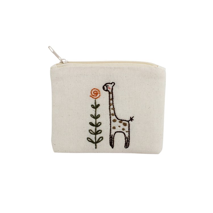 ZÜRAFA ÇİÇEKLİ CÜZDAN GÖKŞEN