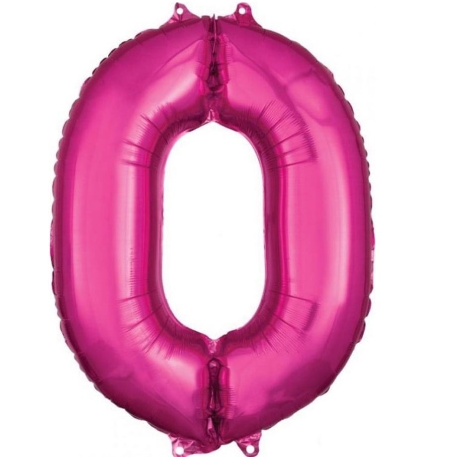  0 PEMBE 34 INCH FOLYO BALON