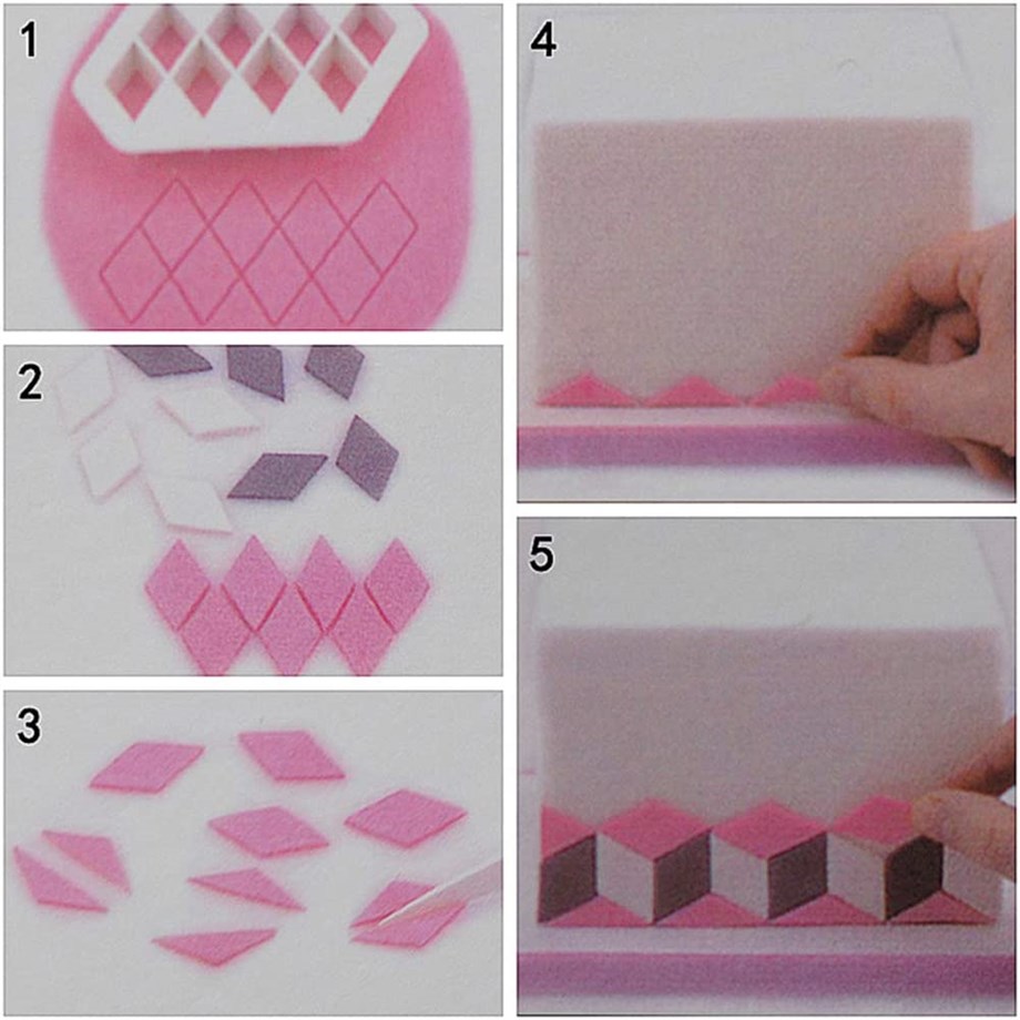  B022 BAKLAVA DESEN PLASTİK KESİCİ 2 PARÇA
