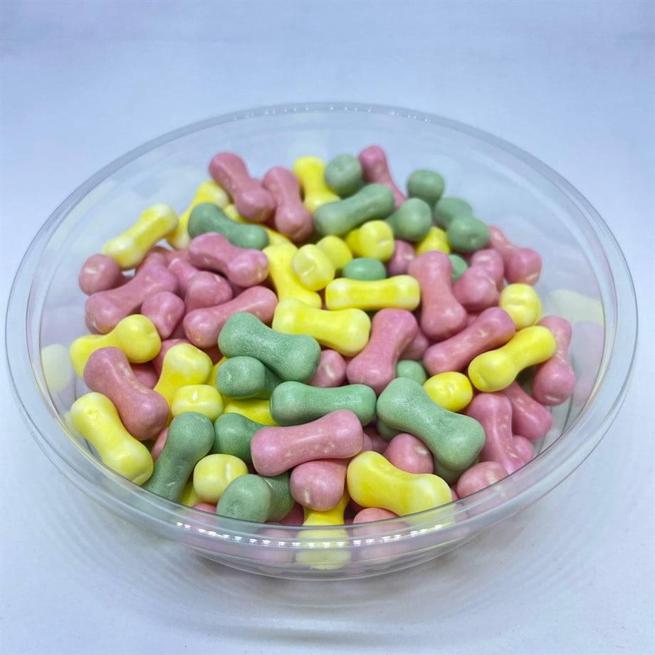  RENKLİ ŞEKER KEMİK KARIŞIK RENK 100 GR