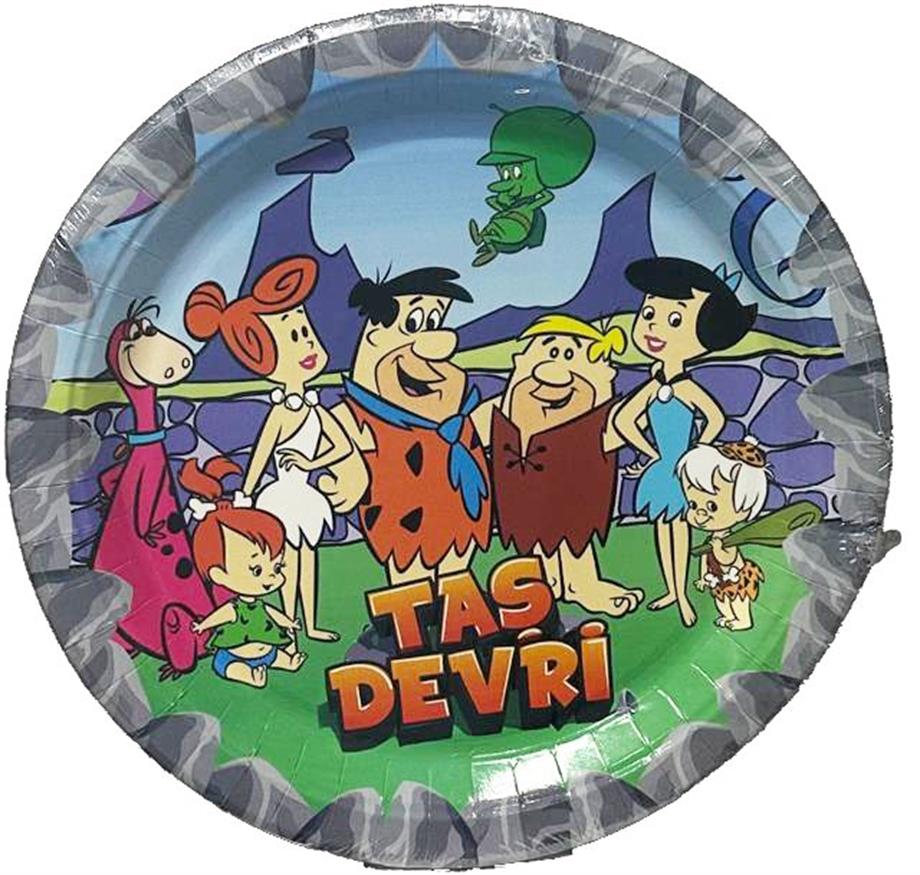 TABAK TAŞ DEVRİ Flintstones 8 ADET 