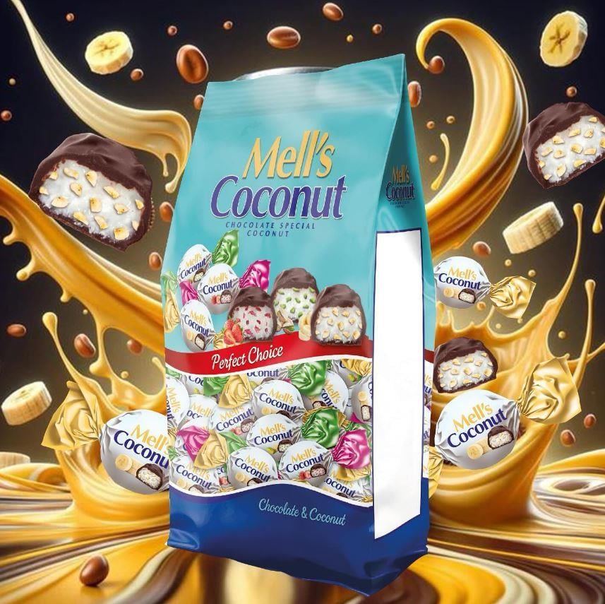 MELL S ÇİKOLATA KAPLAMA COCONUT 250 GR POŞET