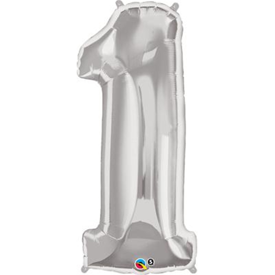1 GÜMÜŞ 16 INCH FOLYO BALON