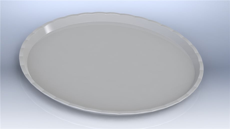 1006 KIRILMAZ TEŞHİR TEPSİ 35CM ARSİVA