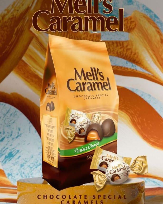MELL S ÇİKOLATA KAPLAMA CARAMEL 250 GR POŞET