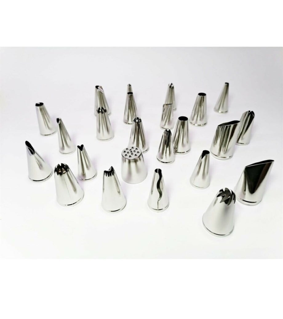 B047 METAL DUY SETİ 24 PARÇA | AdanaPastaMalzemeleri.com B047 METAL DUY SETİ 24 PARÇA