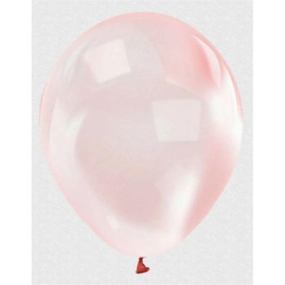 BALON EKSTRA ŞEFFAF KIRMIZI (10 ADET)