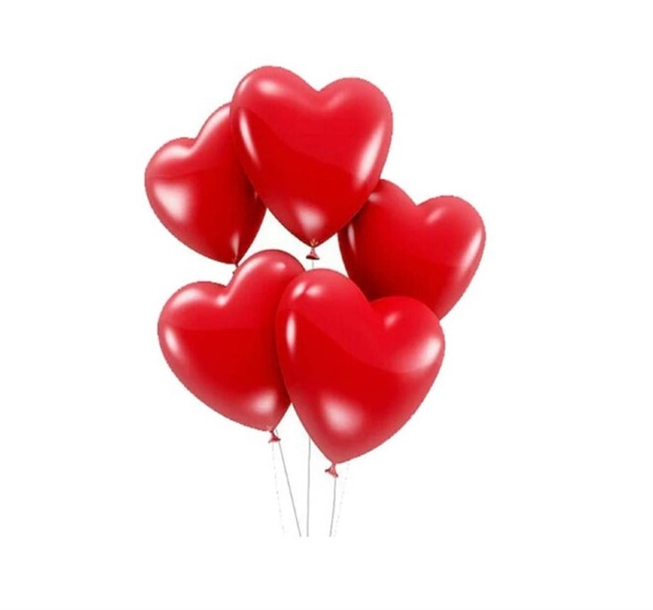 BALON KALPLİ KIRMIZI (10 ADET)