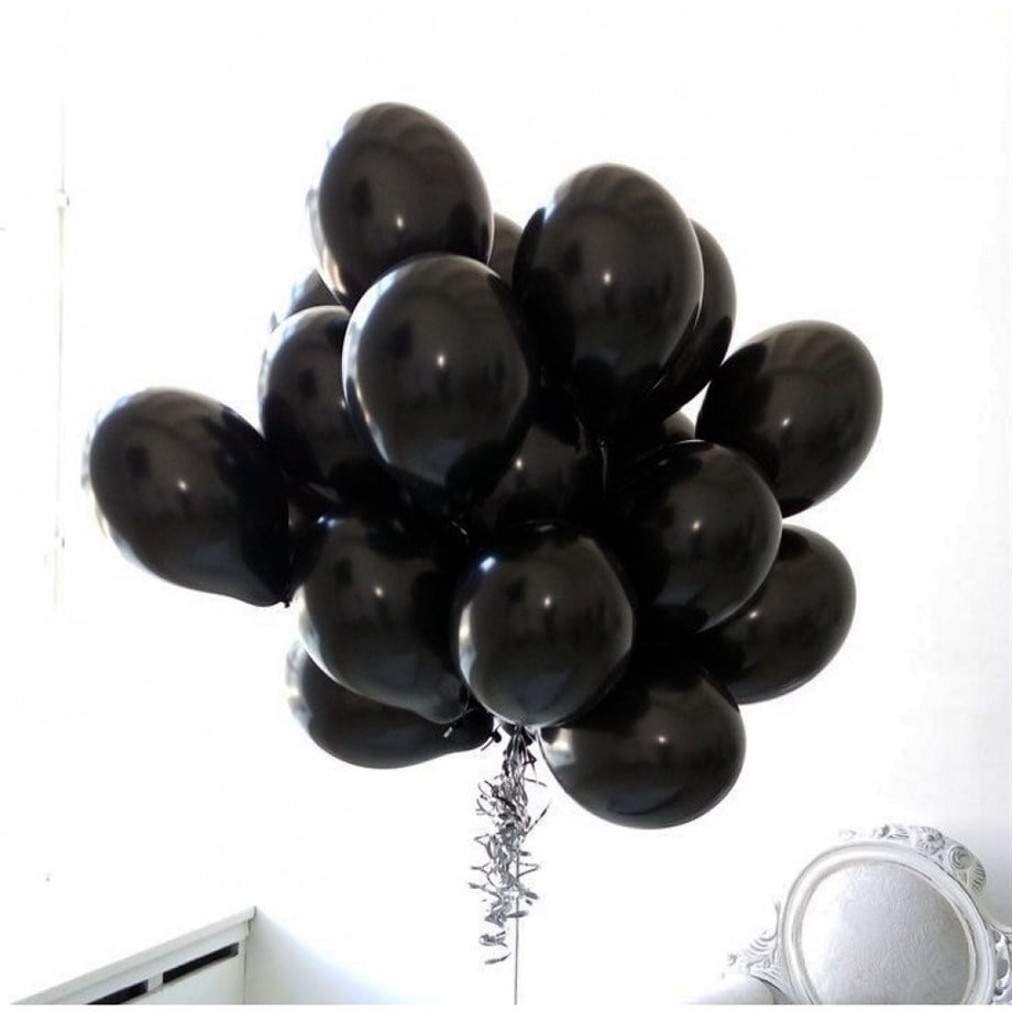 BALON SİYAH (10 ADET)