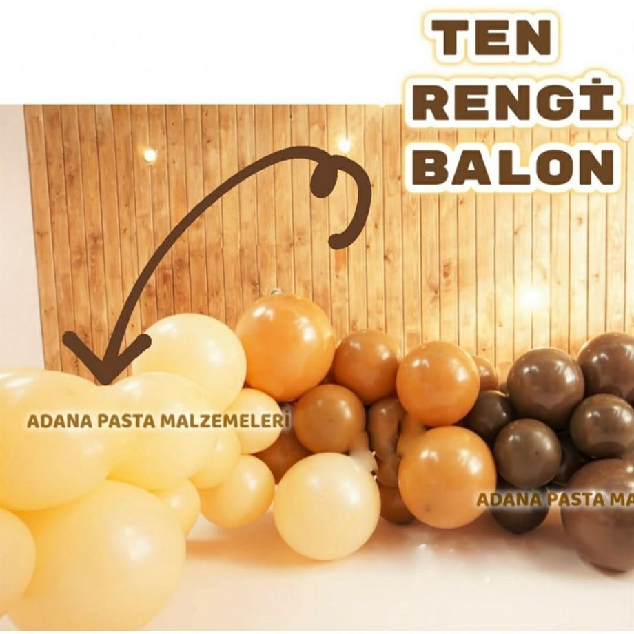 BALON TEN RENGİ (10 ADET)