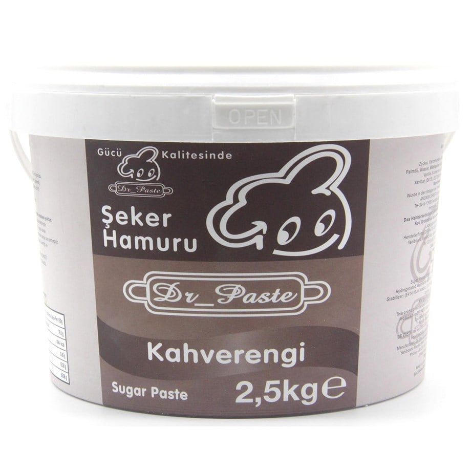 DR PASTE ŞEKER HAMURU 2.5 KG KAHVERENGİ | AdanaPastaMalzemeleri.com DR PASTE ŞEKER HAMURU 2.5 KG KAHVERENGİ