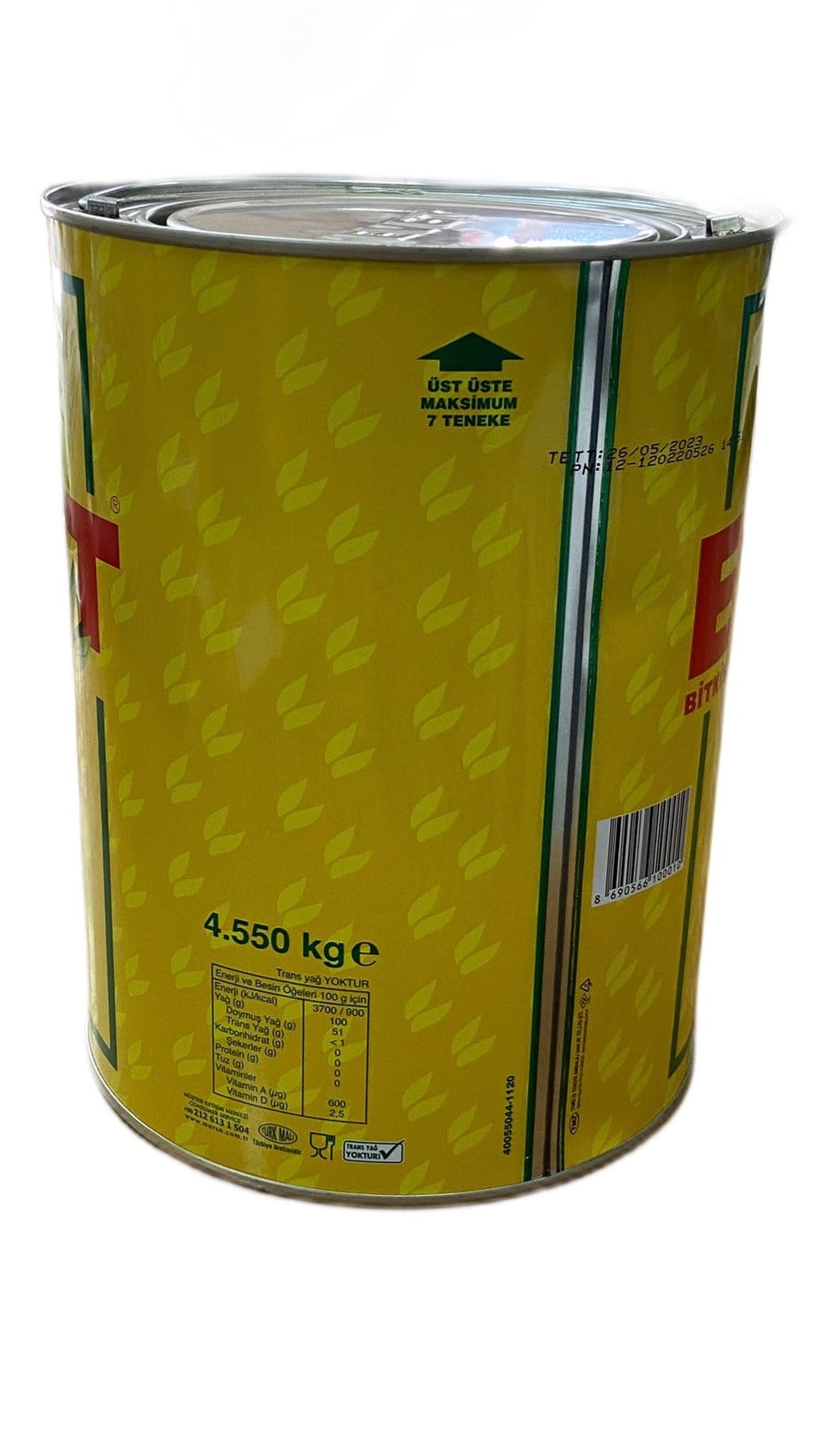 MARGARİN EVET 5 KG | AdanaPastaMalzemeleri.com MARGARİN EVET 5 KG