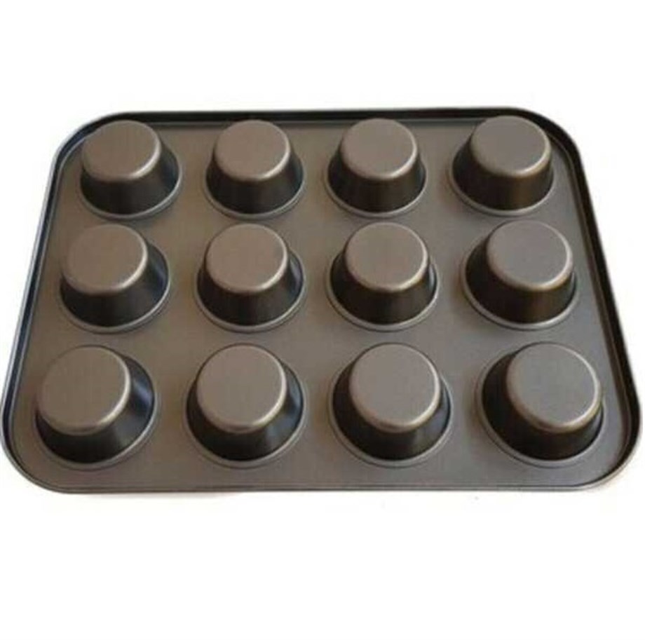 MİNİ MUFFİN TEPSİ TEFLON 12 Lİ YT2128 | AdanaPastaMalzemeleri.com MİNİ MUFFİN TEPSİ TEFLON 12 Lİ YT2128