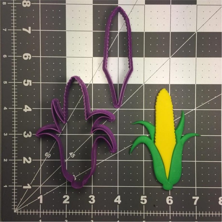 MISIR TARLA KURABİYE KALIBI 8 CM 2 PARÇA