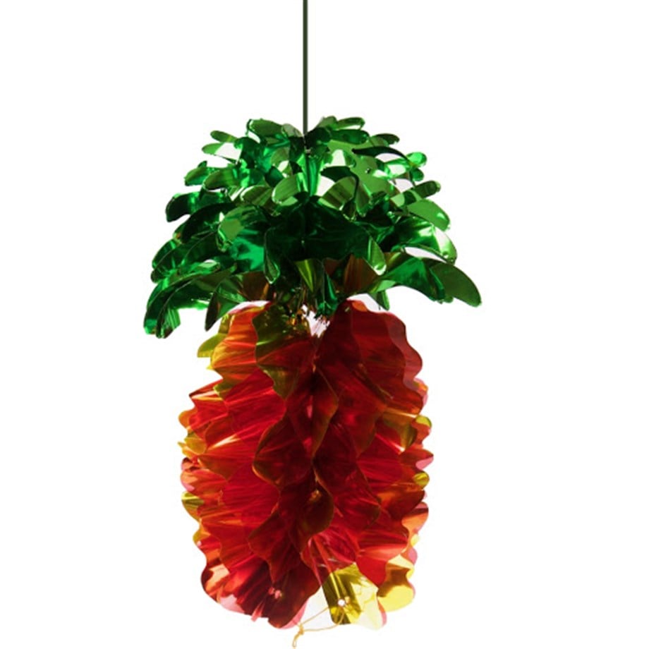 NF-06 METALİK ANANAS PETEK FENER 40 CM