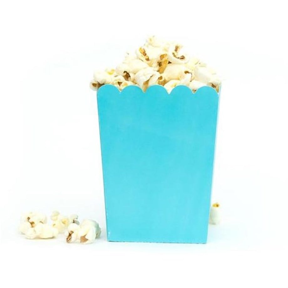 POPCORN KUTU MAVİ 10 ADET