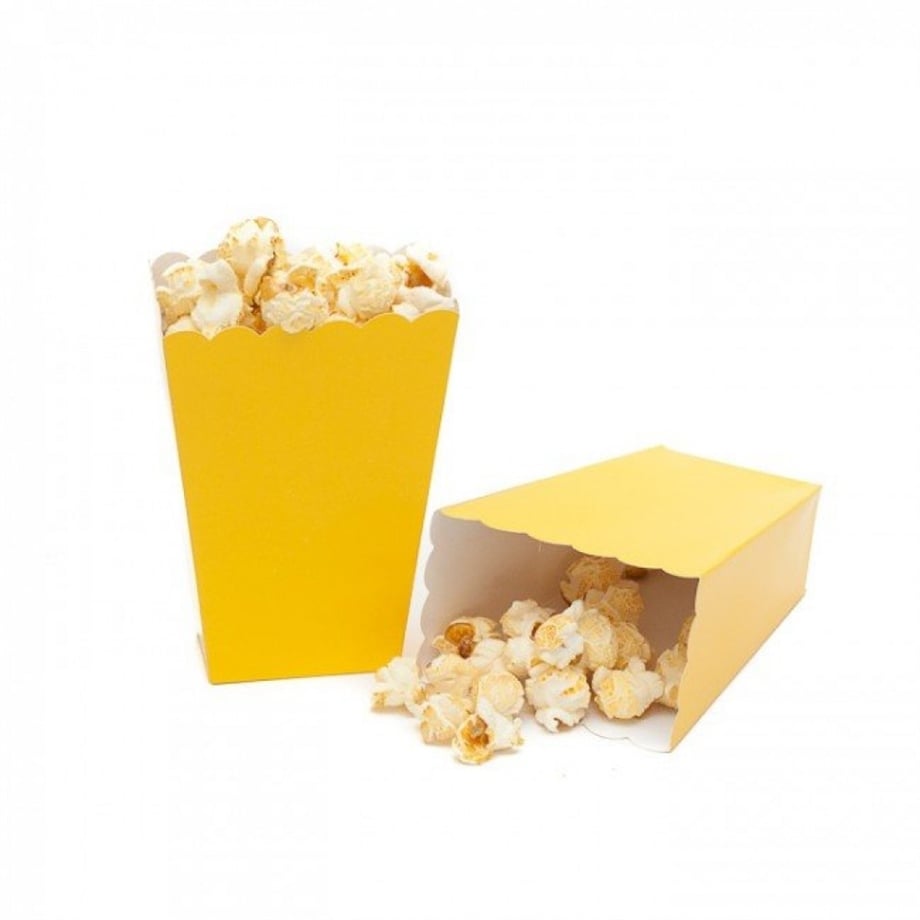 POPCORN KUTU SARI 10 ADET