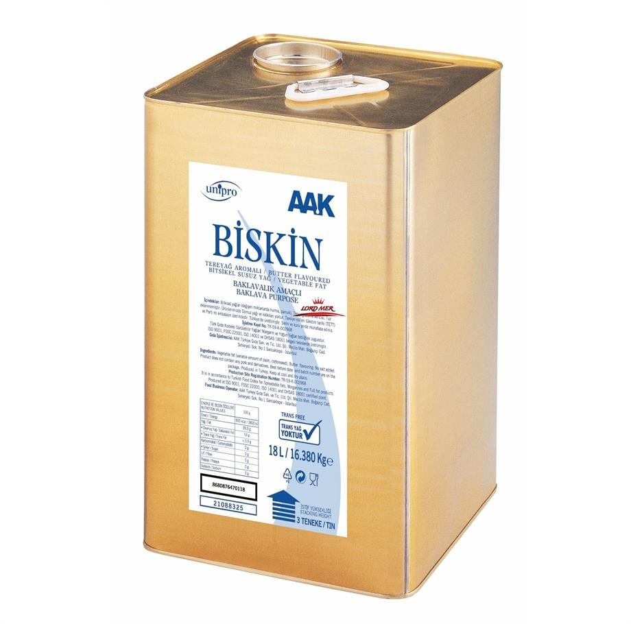 USTAM BAKLAVA 18 KG | AdanaPastaMalzemeleri.com BİSKİN BAKLAVA 18 LT