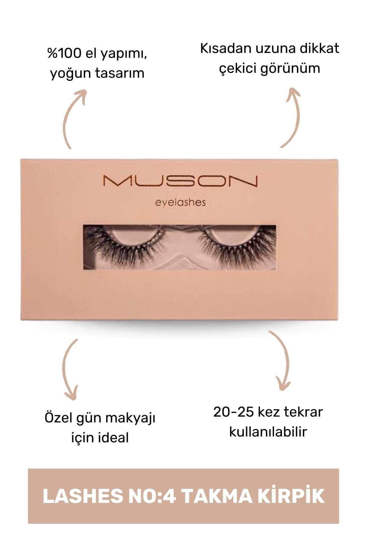 Muson Lashes No:4 Takma Kirpik