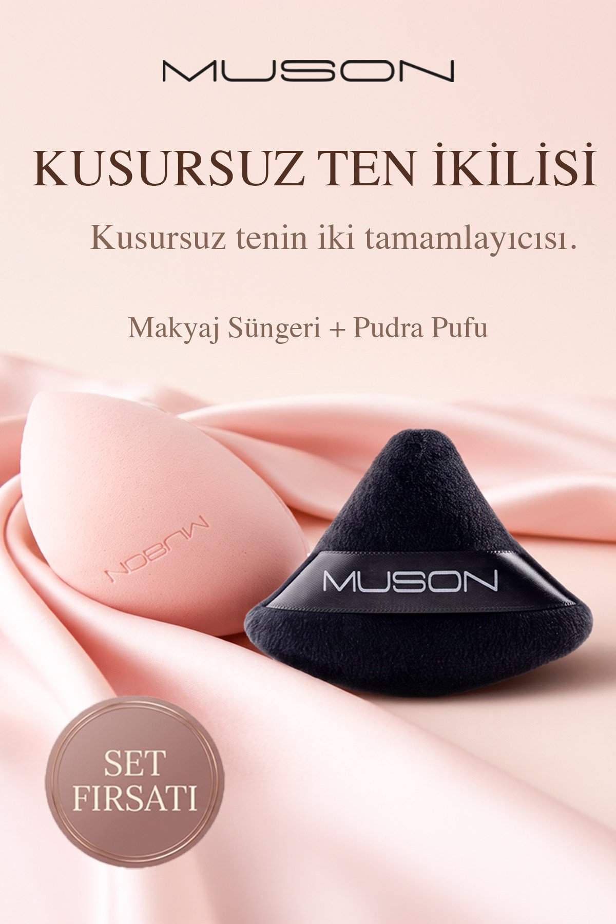 Sponge+ Powder Puf Set