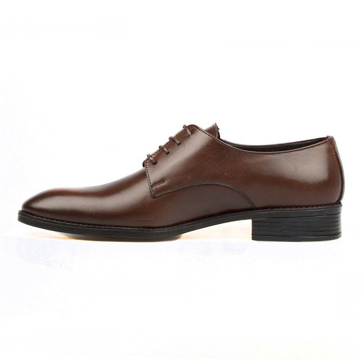 Brown Leather Men Shoes