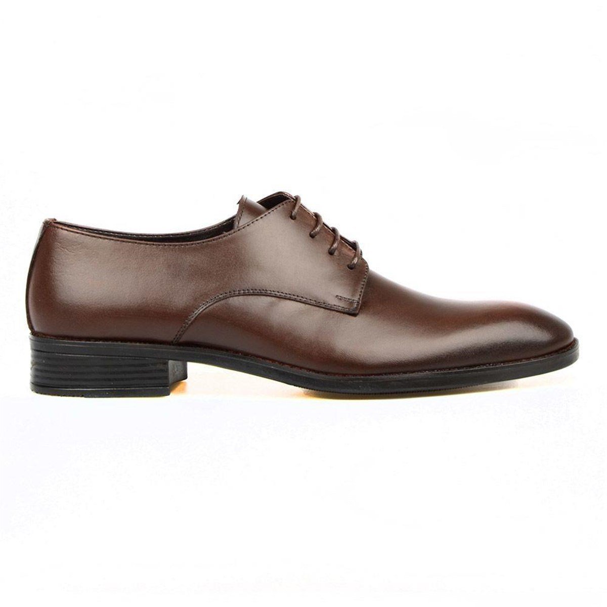 Brown Leather Men Shoes