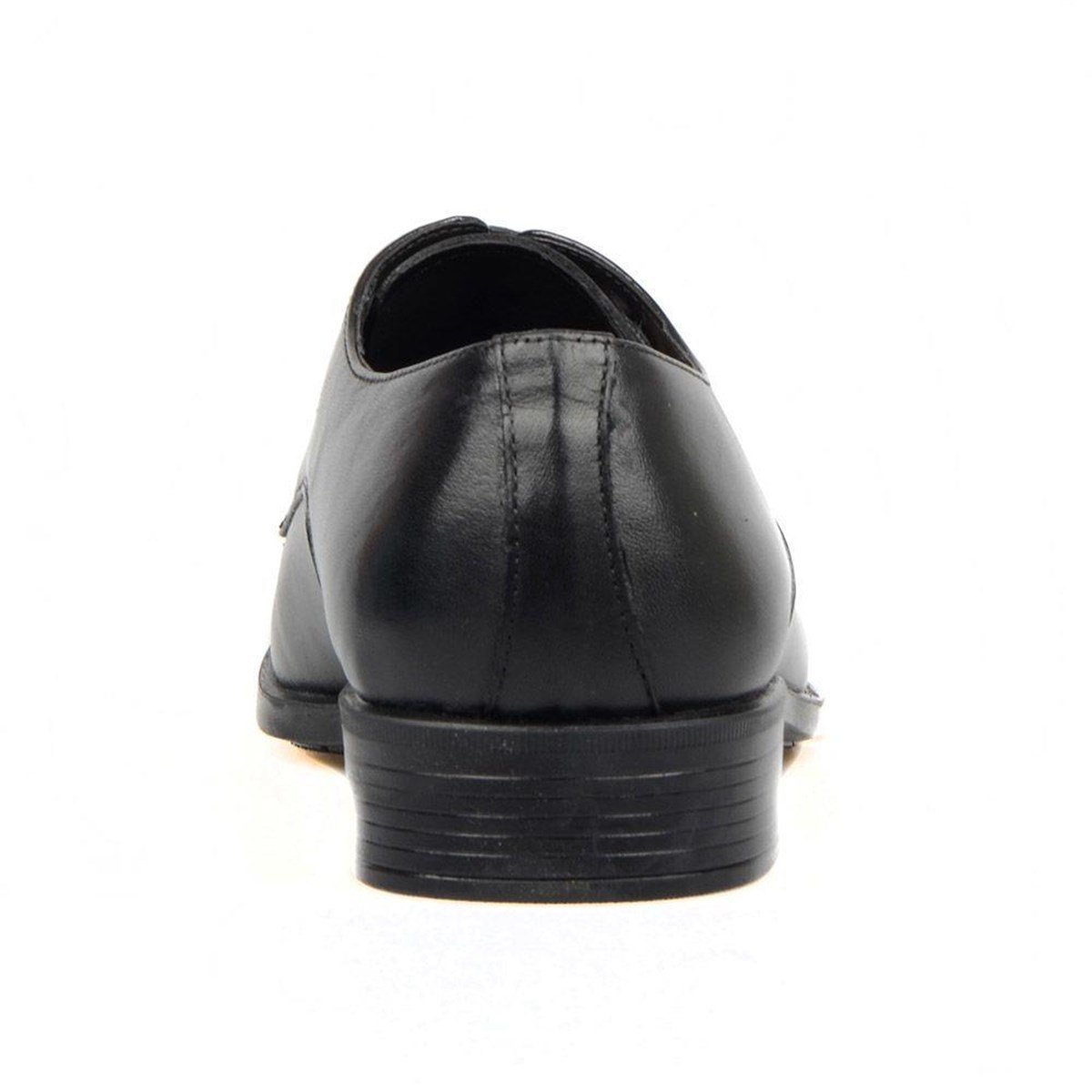 Black Leather Men Shoes