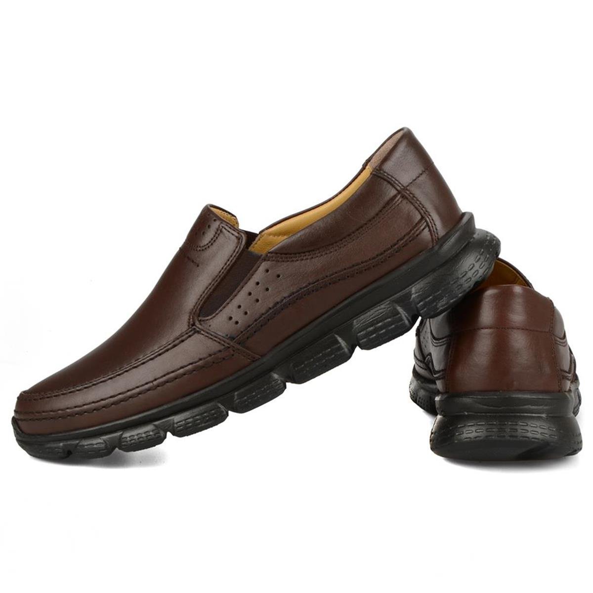 Extra Light Brown Men Shoes