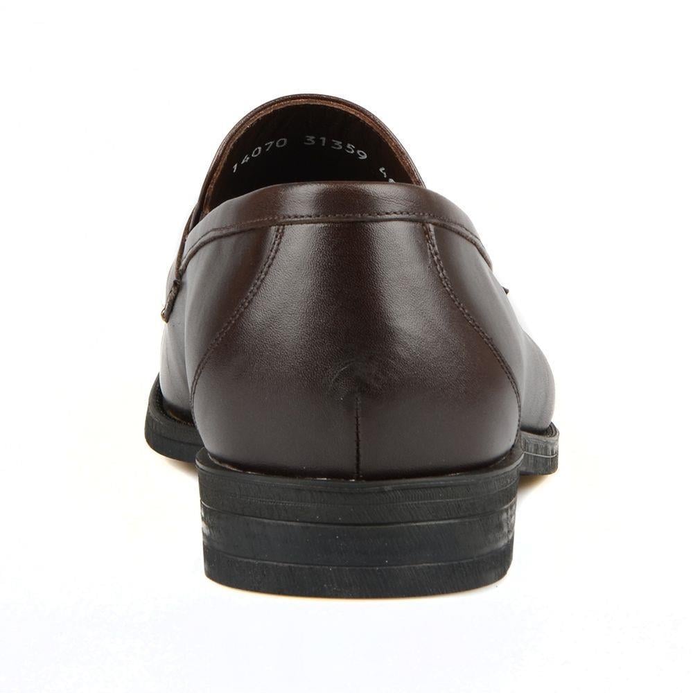 Brown Genuine Leather Big Size Classical Men Shoes
