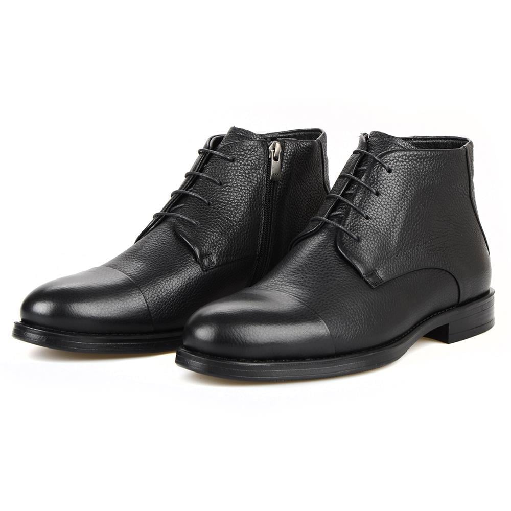 FootCourt Winter Boots For Men Black