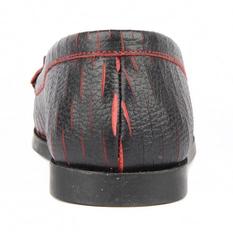 FootCourt Women Shoes Black Red
