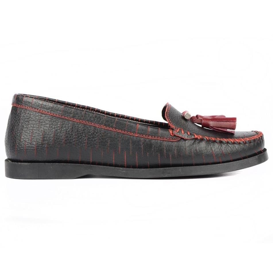 FootCourt Women Shoes Black Red