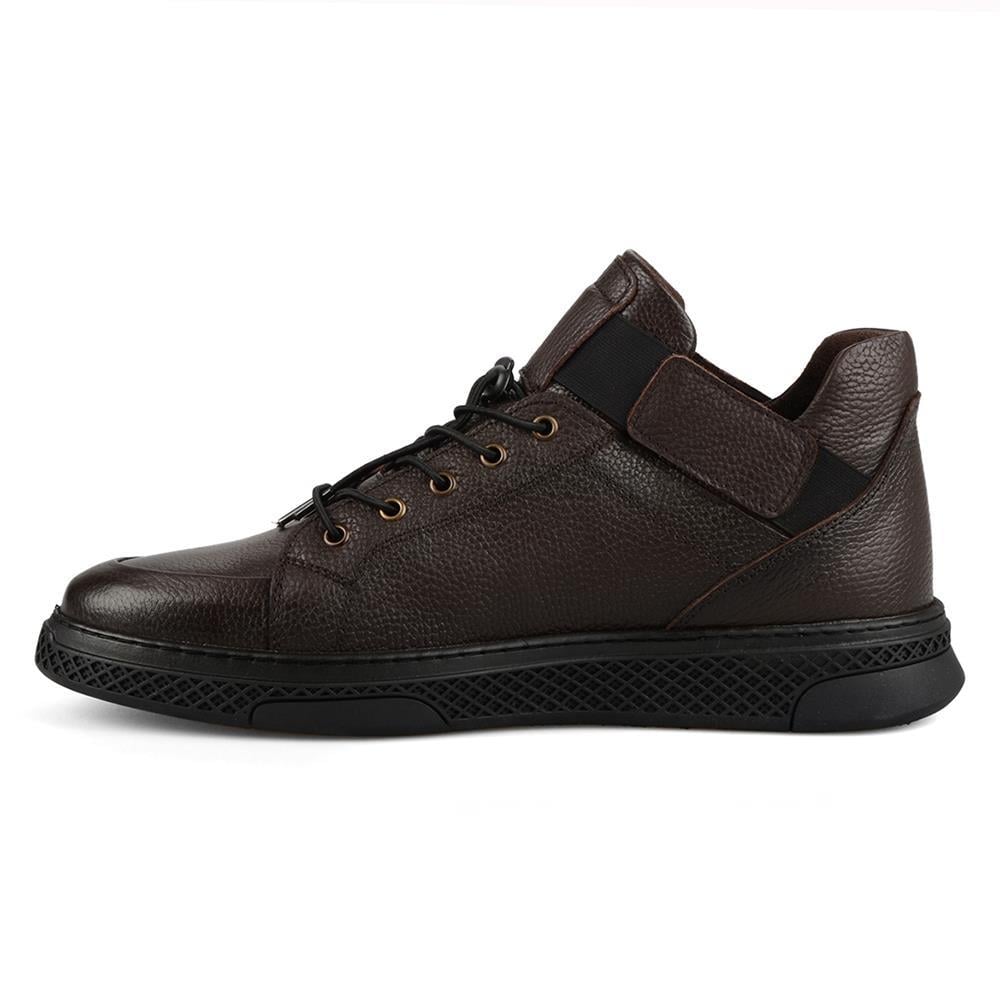Brown Leather Men's Smart Casual Boots Martisberg