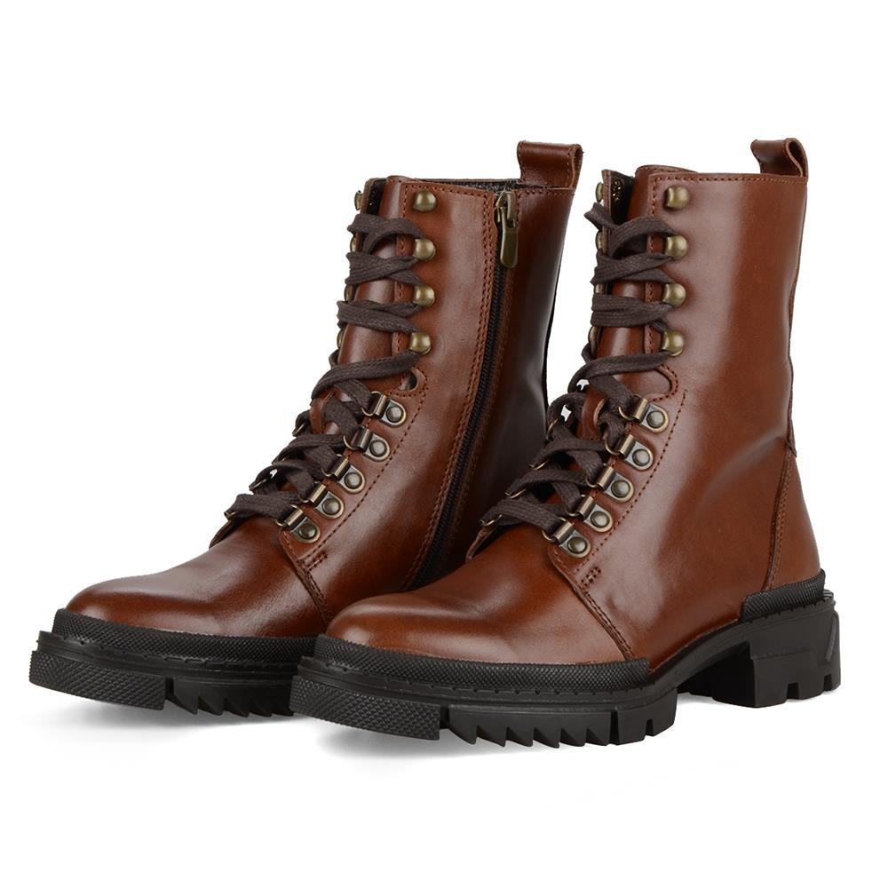 FootCourt Women's Boots Brown