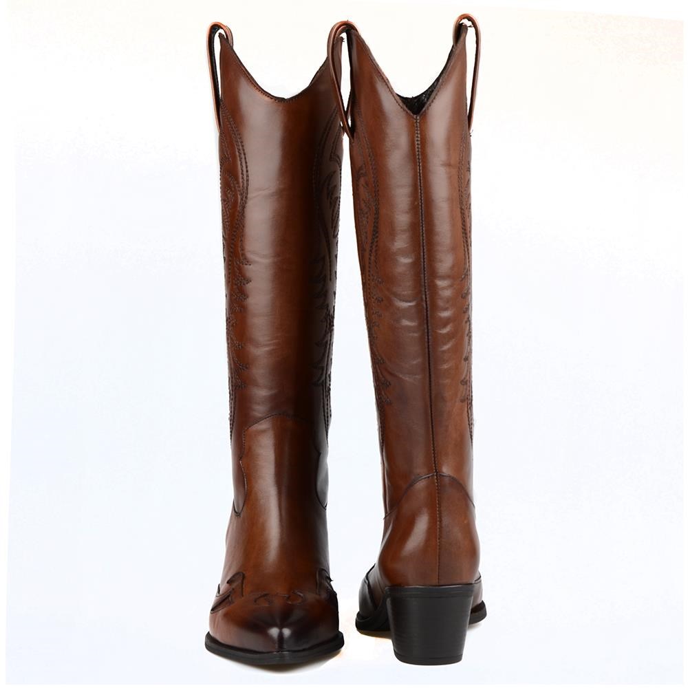 Brown  Women's Cowboy Boots