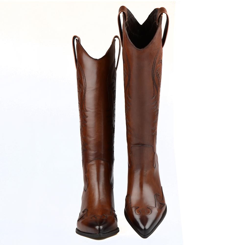 Brown  Women's Cowboy Boots