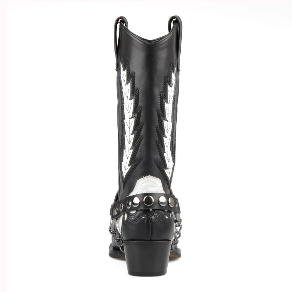 FootCourt Cowboy Boots Black